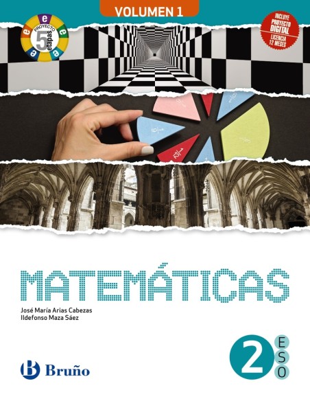 MATEMATICAS 2ºESO TRIMESTRAL PROYECTO 5 ETAPAS 2023